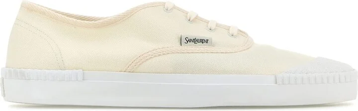 Ivory canvas Wes sneakers