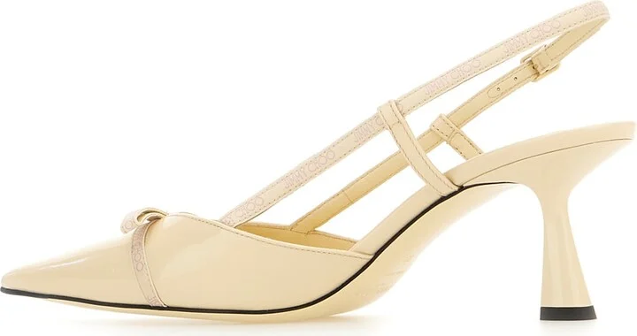 Ivory Leather Camila Pumps - Image 3