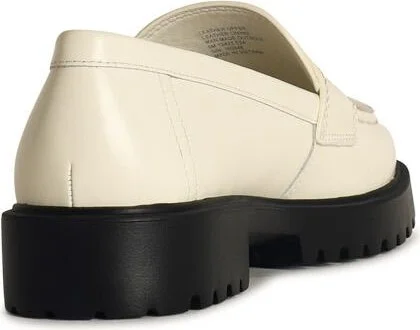 Ivory Leather Loafers - Image 3