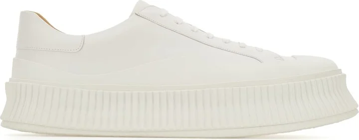 Ivory Leather Sneakers