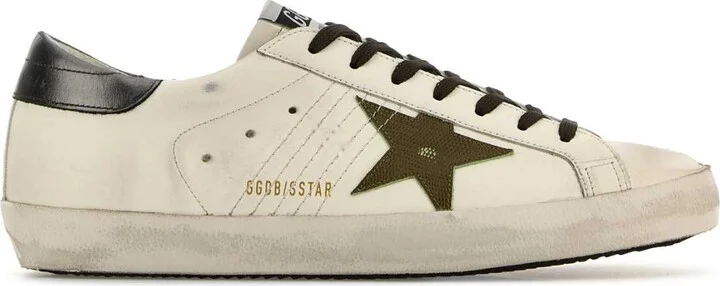 Ivory Leather Super Star Classic Sneakers