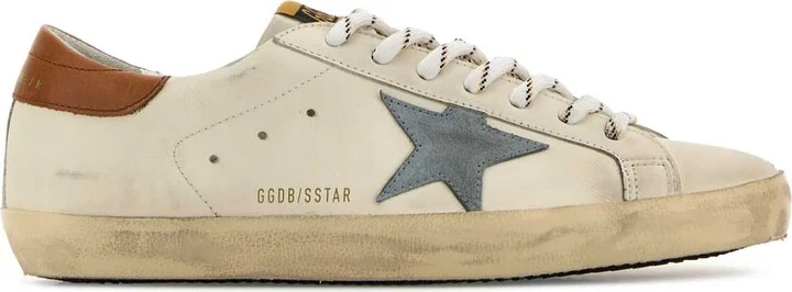 Ivory Leather Super Star Classic Sneakers