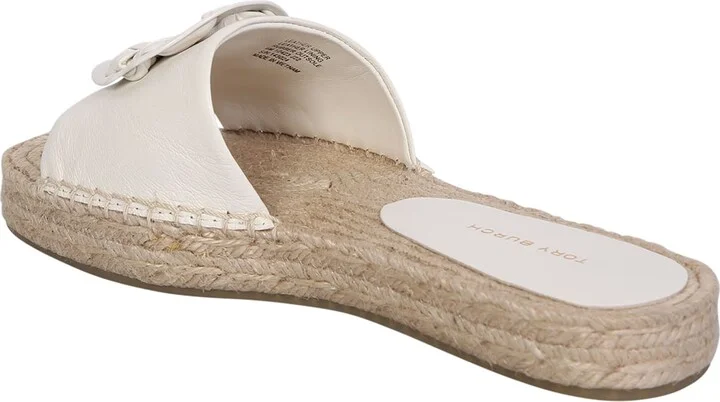Ivory White Espadrillas Slide - Image 3