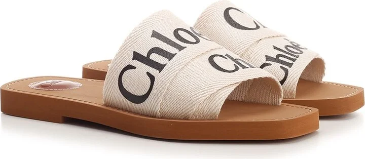 Ivory 'woody' Flat Sandal - Image 2