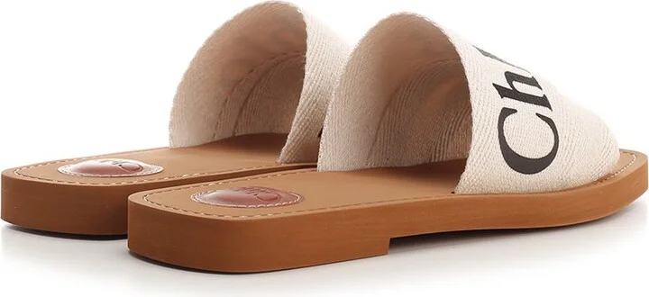 Ivory 'woody' Flat Sandal - Image 3