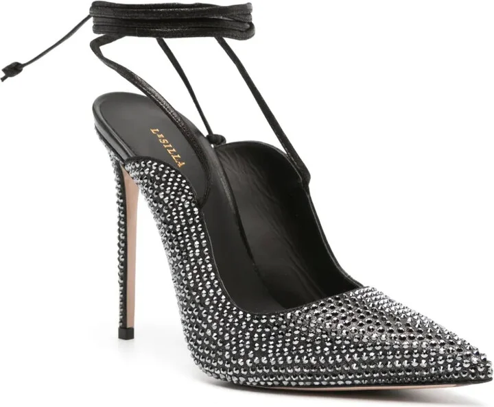 Ivy 120mm crystal-embellished pumps - Image 2