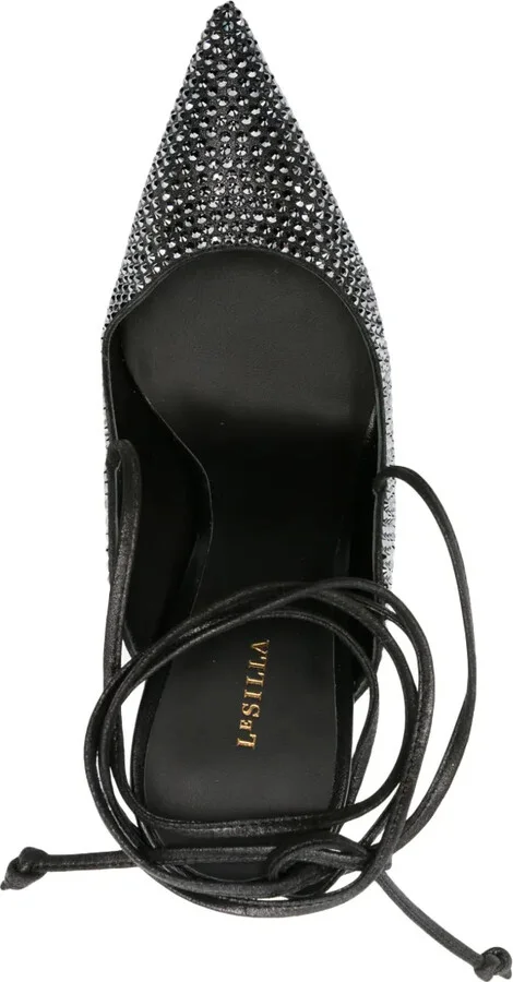 Ivy 120mm crystal-embellished pumps - Image 4