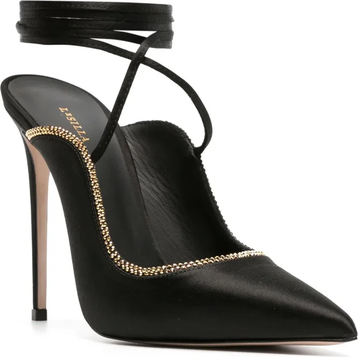 Ivy 120mm lace-up pumps - Image 2