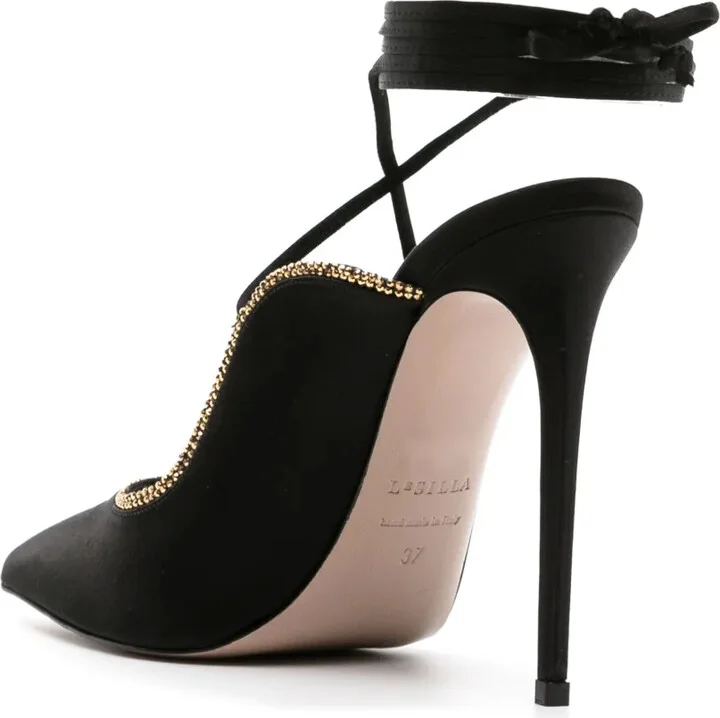 Ivy 120mm lace-up pumps - Image 3