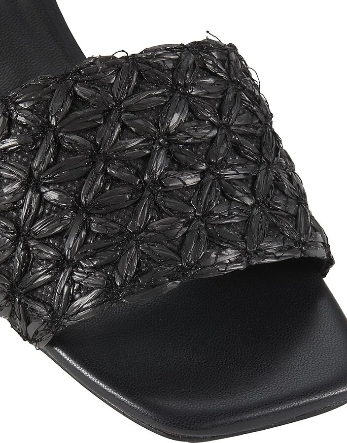 Ivy 50MM Floral Textured Sandals - Image 6