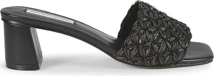 Ivy 50MM Floral Textured Sandals