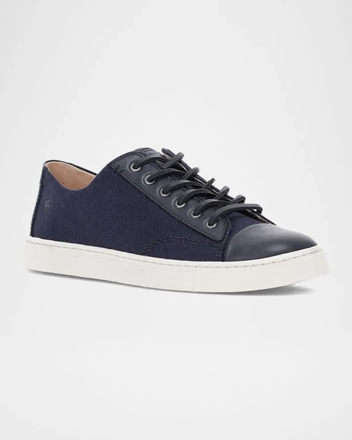 Ivy Canvas Low-Top Sneakers - Image 3