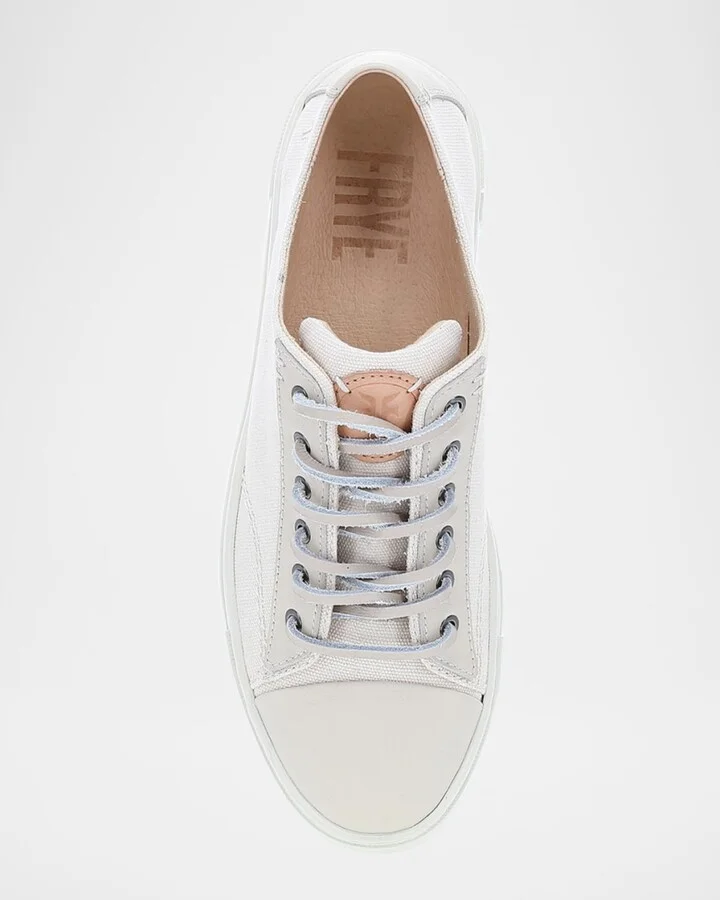 Ivy Canvas Low-Top Sneakers - Image 3