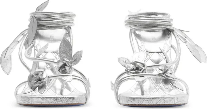 Ivy Flora 105mm leather sandals - Image 2
