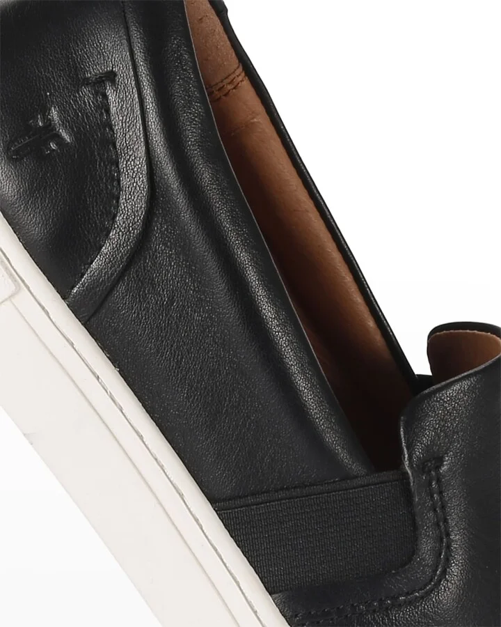 Ivy Leather Slip-On Sneakers - Image 3