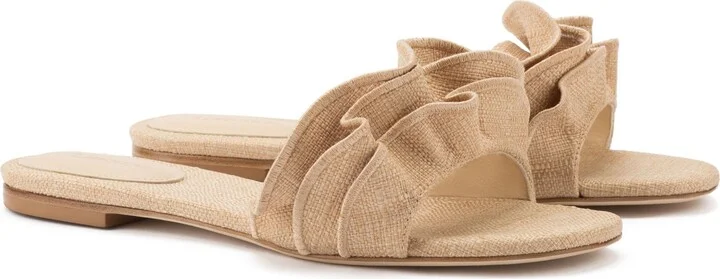 Ivy Ruffle Flat Mule - Image 2