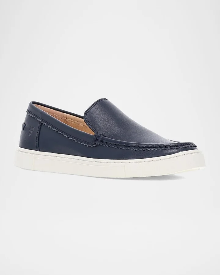 Ivy Venetian Leather Sporty Loafers - Image 2