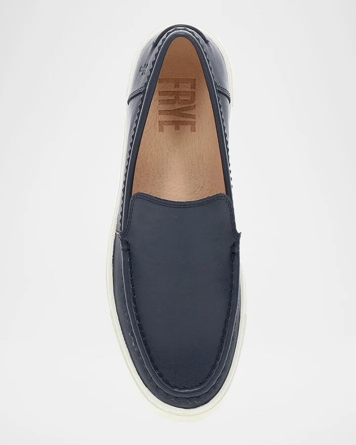 Ivy Venetian Leather Sporty Loafers - Image 3