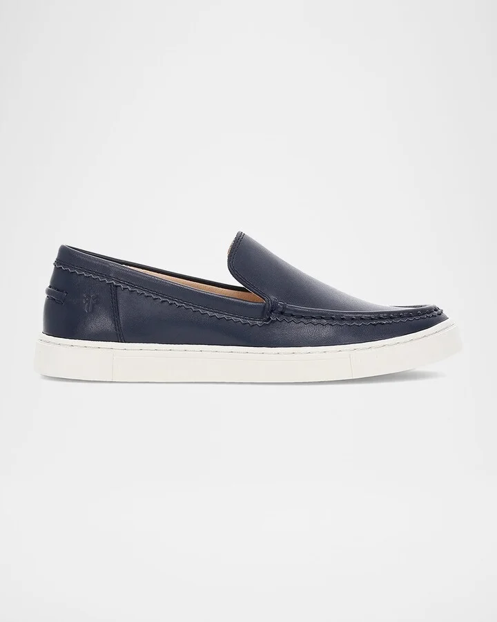 Ivy Venetian Leather Sporty Loafers