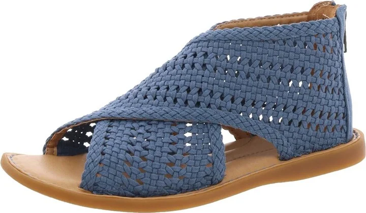 Iwa Mac Womens Woven Strappy Sandals