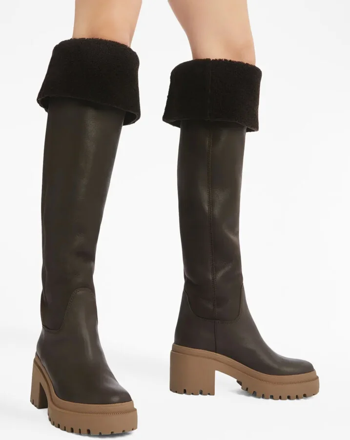Iwona 70mm leather boots - Image 5