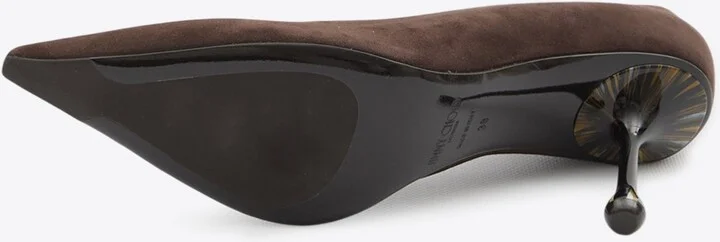 Ixia 80 Suede Pumps - Image 3