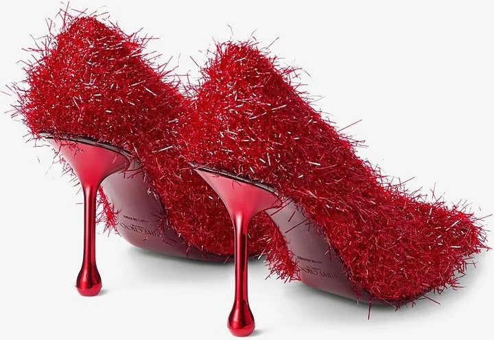Ixia 80 Tinsel Pumps - Image 2