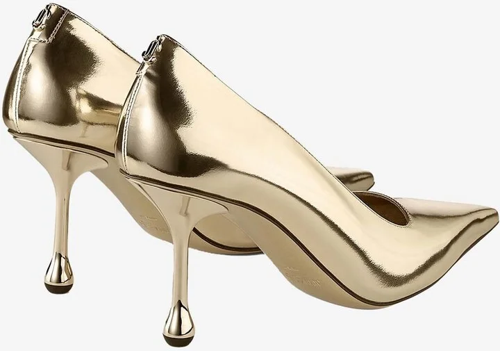 Ixia 95 Metallic Leather Pumps - Image 2