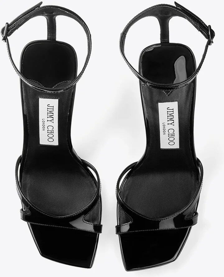 Ixia 95 Patent Leather Sandals - Image 3