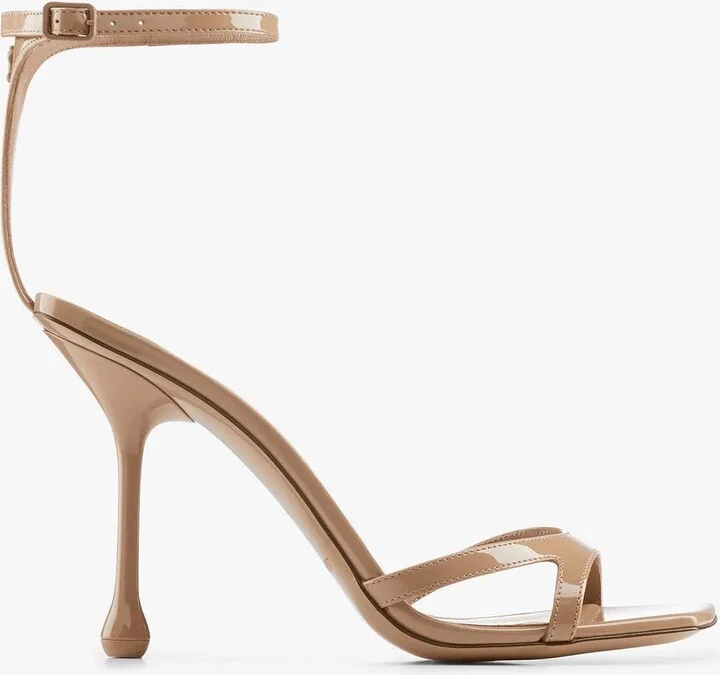 Ixia 95 Sandals in Patent Leather