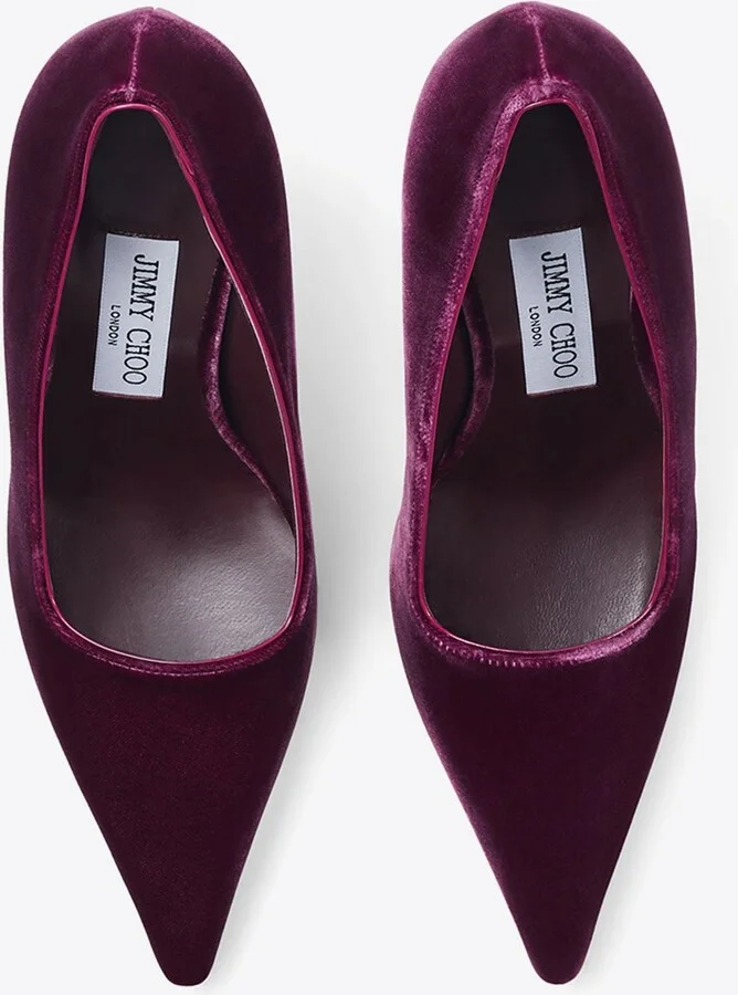 Ixia 95 Velvet Pumps - Image 3