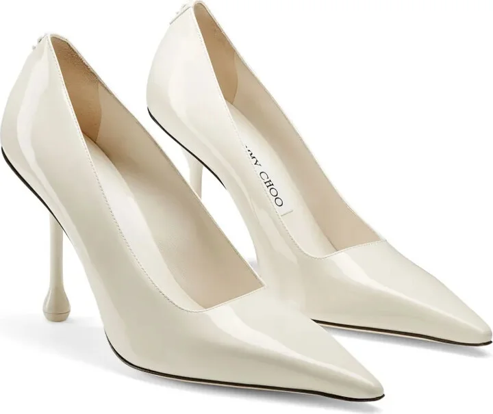 Ixia 95mm patent leather pumps - Image 2