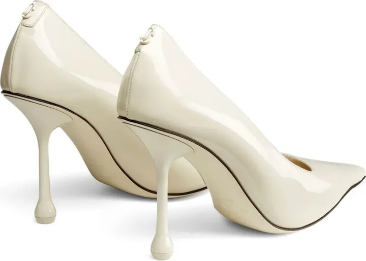 Ixia 95mm patent leather pumps - Image 3