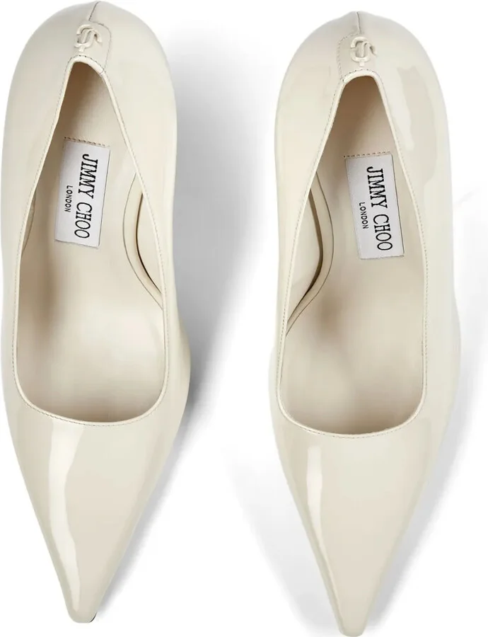 Ixia 95mm patent leather pumps - Image 4