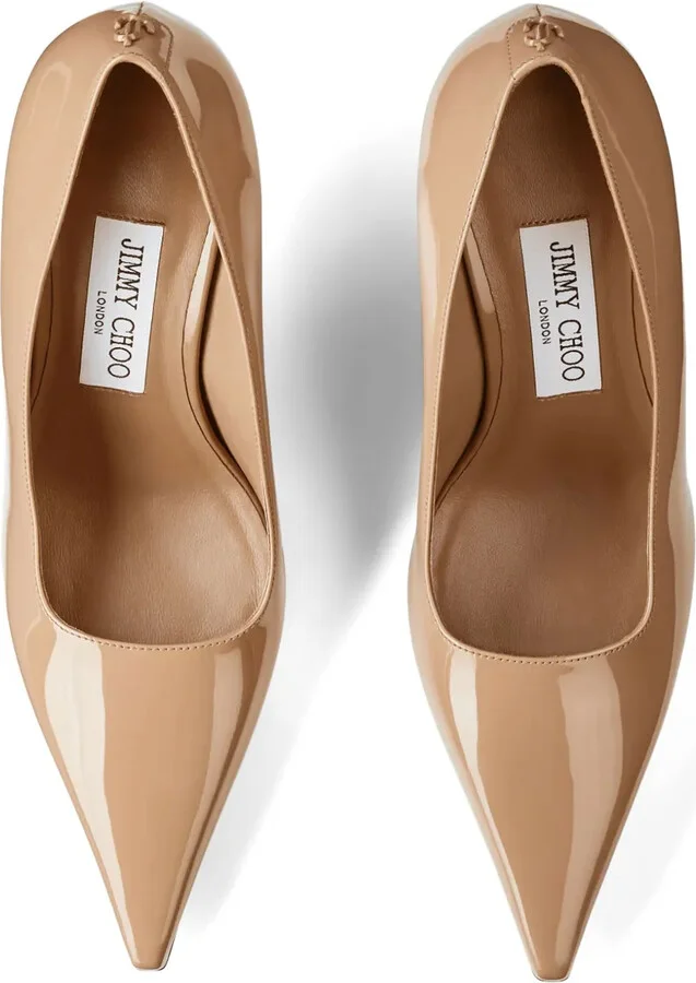 Ixia 95mm patent leather pumps - Image 4
