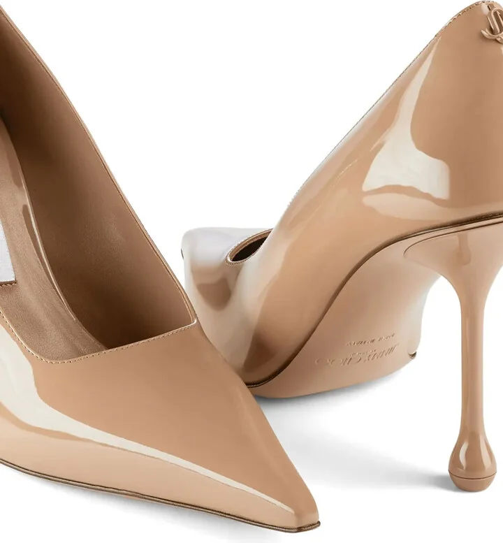 Ixia 95mm patent leather pumps - Image 5