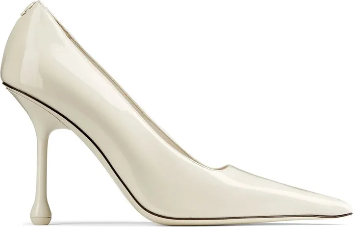 Ixia 95mm patent leather pumps
