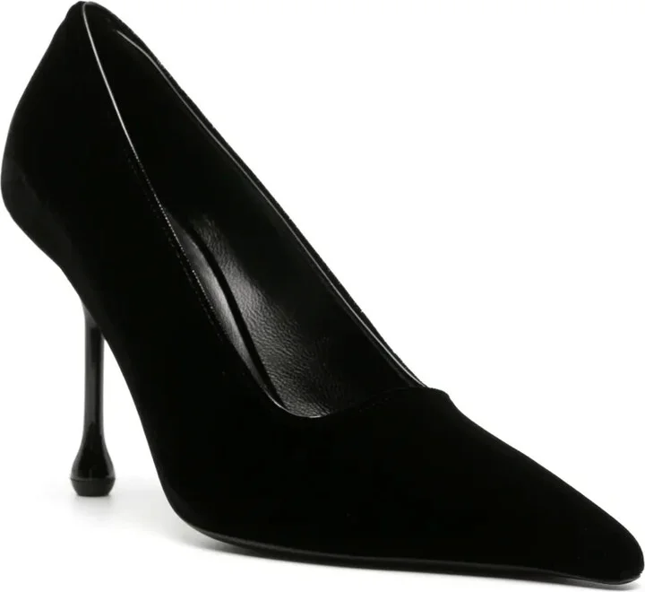 Ixia 95mm velvet pumps - Image 2