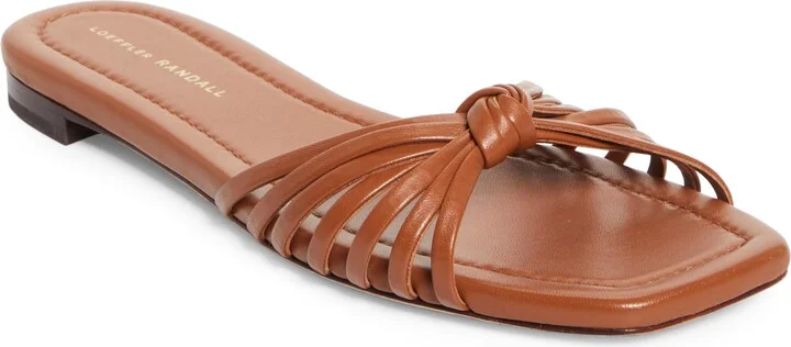 Izzie Knotted Slide Sandal