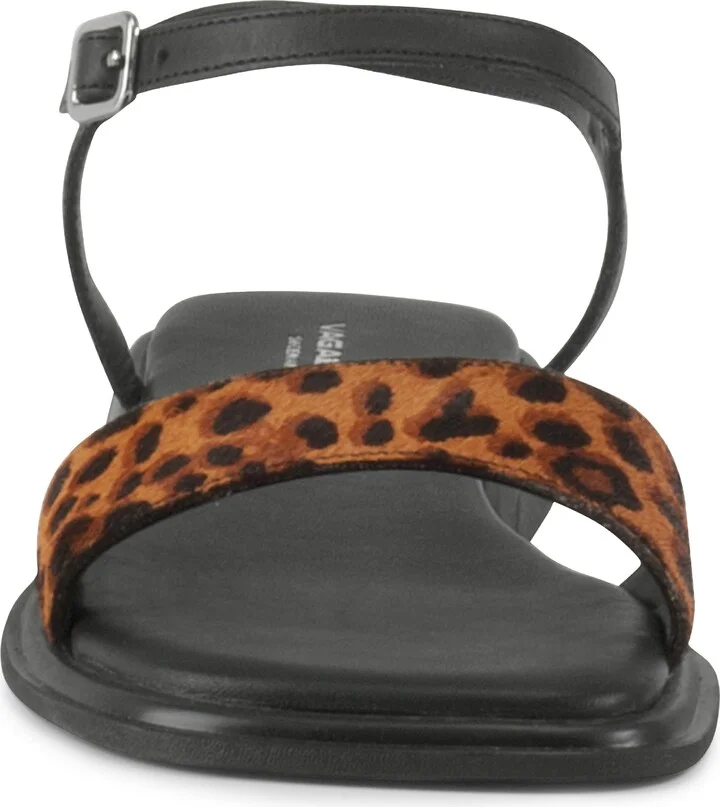 Izzy Genuine Calf Hair Ankle Strap Sandal - Image 4