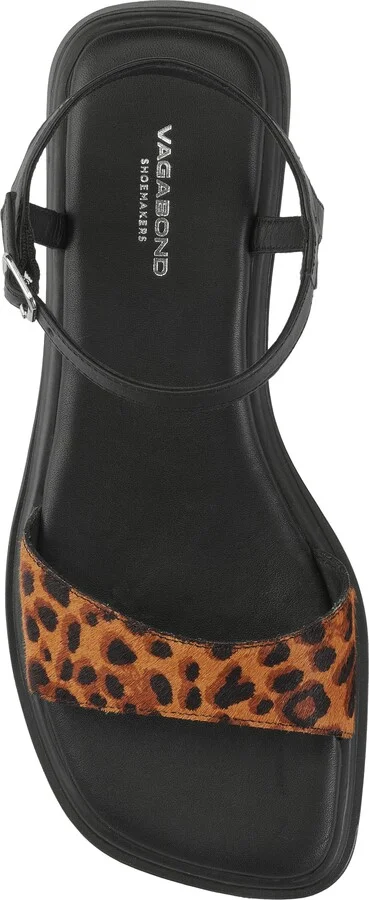 Izzy Genuine Calf Hair Ankle Strap Sandal - Image 5