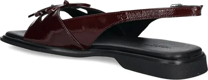 Izzy patent bow slingback sandals - Image 5