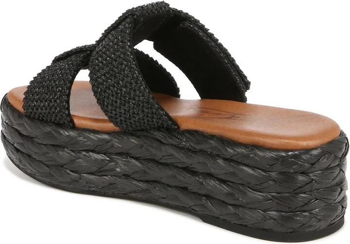 Izzy Raffia Platform Sandal - Image 2