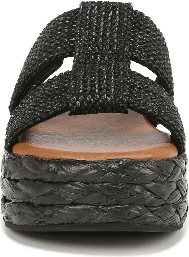Izzy Raffia Platform Sandal - Image 3