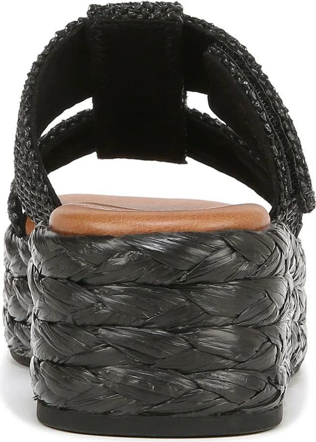 Izzy Raffia Platform Sandal - Image 4
