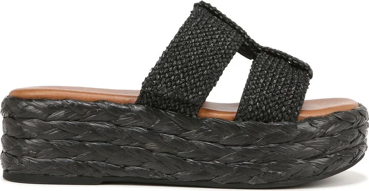 Izzy Raffia Platform Sandal - Image 5