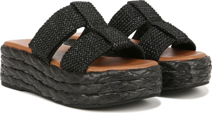 Izzy Raffia Platform Sandal - Image 9
