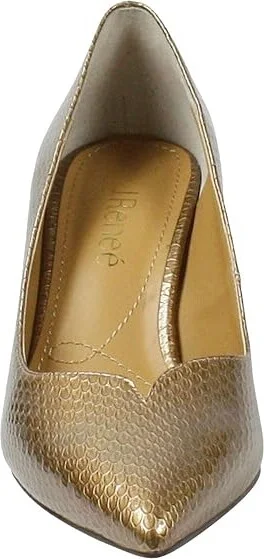 J. Renee Abigaile Women's Shoes Oro Snake Print : 6 M (B), Textile - Image 5