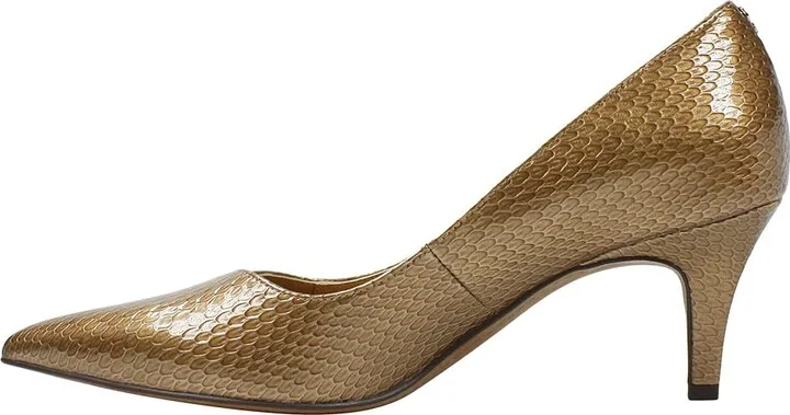J. Renee Abigaile Women's Shoes Oro Snake Print : 6 M (B), Textile - Image 6