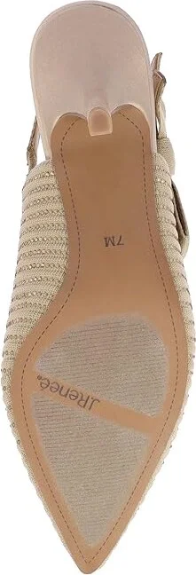 J. Renee Adilene High Women's Heels Beige : 10 M (B), Rubber/Synthetic - Image 3